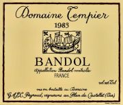 Bandol-Tempier 1983